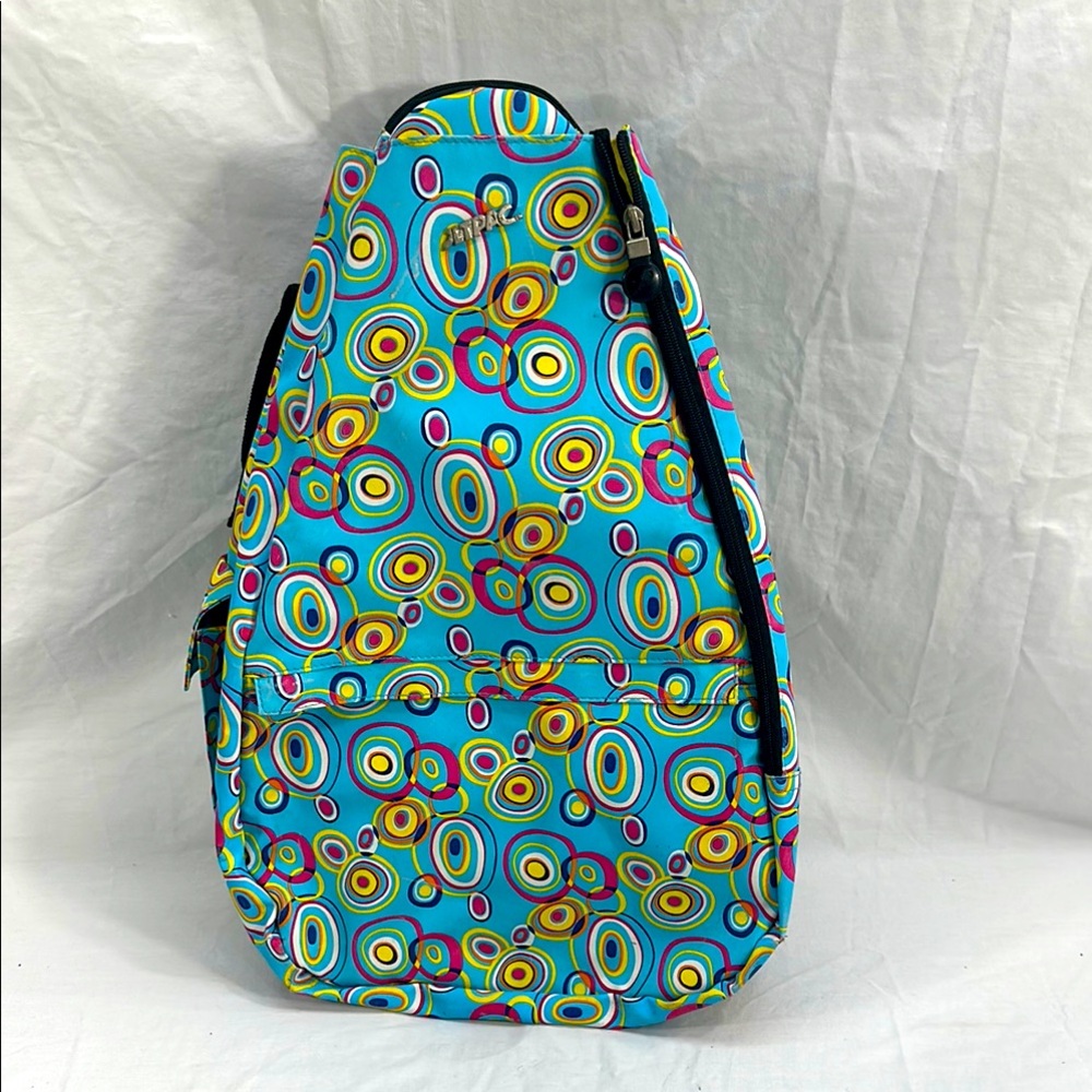 Lynne Tauchen JetPac Sling Back Tennis Racquet Bag